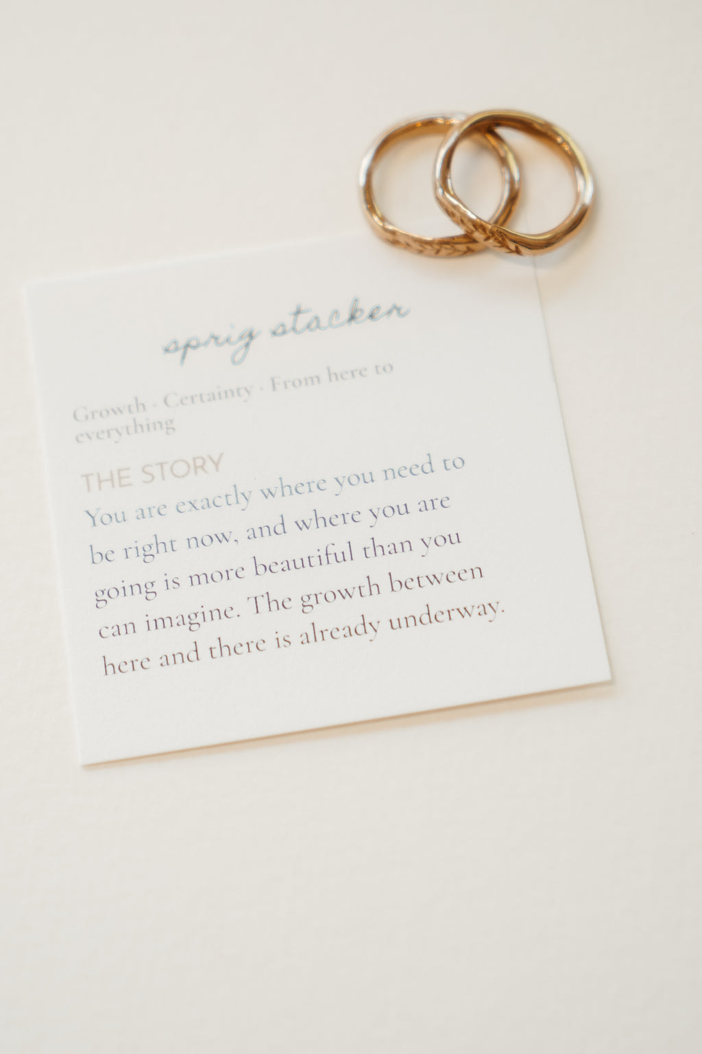 the sprig stacker